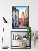 Plakat Wieloczęściowy Warszawa Stare Miasto Architektura Rama Aluminiowa Z Passe-Partout Kolor Czarny