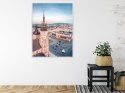 Plakat Wieloczęściowy Widok Na Krakowski Rynek Z Lotu Ptaka Rama Aluminiowa Kolor Srebrny