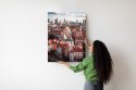 Plakat Wieloczęściowy Widok Z Góry Na Stare Miasto W Warszawie