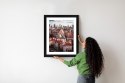 Plakat Wieloczęściowy Widok Z Góry Na Stare Miasto W Warszawie