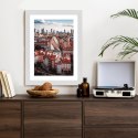 Plakat Wieloczęściowy Widok Z Góry Na Stare Miasto W Warszawie