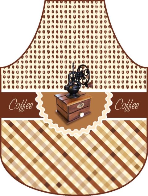 Fartuch nr 56 (coffe).. Fartuch nr 56 (coffe)..
