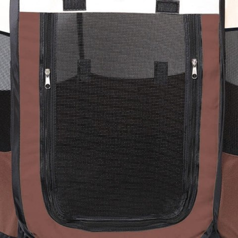 Kojec dla psa/kota 91x91x58cm - brązowy Kojec dla psa/kota 91x91x58cm - brązowy