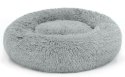 Legowisko pluszowe M 60cm - jasnoszare Legowisko pluszowe M 60cm - jasnoszare