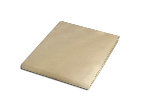 Prześcieradło satyna bawełniana krem 155/200x220 Prześcieradło satyna bawełniana krem 155/200x220