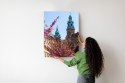 Plakat Wieloczęściowy Wieże Katedry Wawelu Kraków Rama Drewniana Z Passe-Partout Kolor Naturalny
