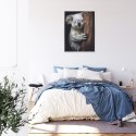 Plakat Wieloczęściowy Miś Koala Obejmujący Drzewo Rama Aluminiowa Kolor Czarny