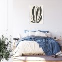 Plakat Wieloczęściowy Wielkie Czarne Liście I Kwiaty W Stylu Matisse Rama Aluminiowa Kolor Czarny