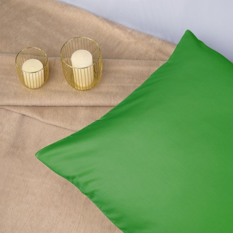 Poszewka satyna bawełna nowa zieleń 014/50x60. Poszewka satyna bawełna nowa zieleń 014/50x60.