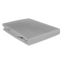 Prześcieradło satyna bawełniana z gumką popiel 024/200x220 Prześcieradło satyna bawełniana z gumką popiel 024/200x220