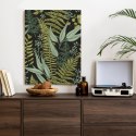 Plakat Wieloczęściowy Wzór Roślinny W Stylu Vintage Rama Aluminiowa Kolor Czarny