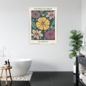 Plakat Wieloczęściowy Trag Kwiatowy Florencja Rama Aluminiowa Kolor Czarny