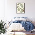 Plakat Wieloczęściowy Wizerunki Starych Roślin Botanicznych Rama Aluminiowa Kolor Czarny
