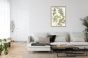 Plakat Wieloczęściowy Wizerunki Starych Roślin Botanicznych Rama Aluminiowa Kolor Czarny