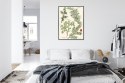 Plakat Wieloczęściowy Wizerunki Starych Roślin Botanicznych Rama Aluminiowa Kolor Czarny