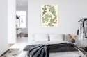 Plakat Wieloczęściowy Wizerunki Starych Roślin Botanicznych Rama Aluminiowa Kolor Czarny