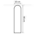 Panel Tapicerowany Butelkowa Zieleń 20cm Panel Tapicerowany Butelkowa Zieleń 20cm