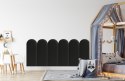 Panel Tapicerowany Czarny 30cm Panel Tapicerowany Czarny 30cm