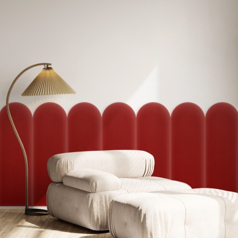 Panel Tapicerowany Magic Velvet Czerwony 20cm Panel Tapicerowany Magic Velvet Czerwony 20cm