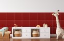 Panel Tapicerowany Magic Velvet Czerwony Panel Tapicerowany Magic Velvet Czerwony