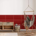 Panel Tapicerowany Magic Velvet Czerwony
