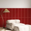 Panel Tapicerowany Magic Velvet Czerwony