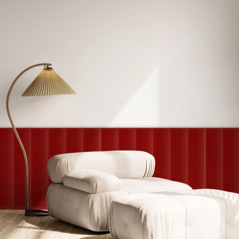 Panel Tapicerowany Magic Velvet Czerwony Panel Tapicerowany Magic Velvet Czerwony