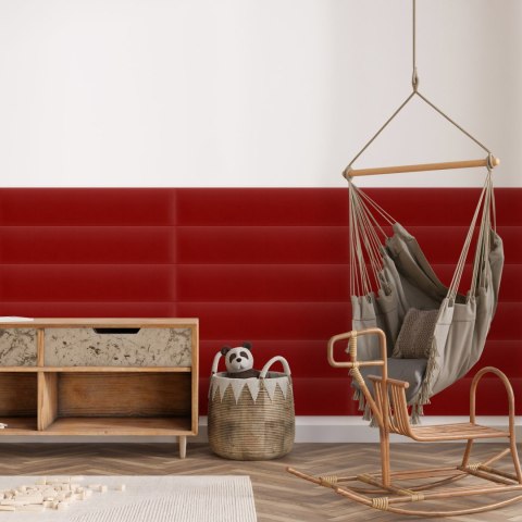 Panel Tapicerowany Magic Velvet Czerwony Panel Tapicerowany Magic Velvet Czerwony