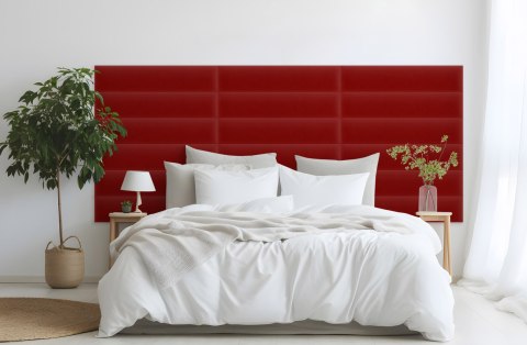 Panel Tapicerowany Magic Velvet Czerwony Panel Tapicerowany Magic Velvet Czerwony