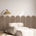 Panel Tapicerowany Magic Velvet Beżowy 20cm Panel Tapicerowany Magic Velvet Beżowy 20cm