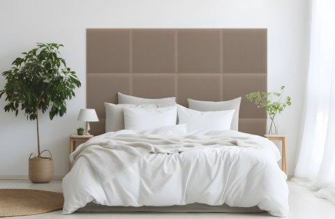 Panel Tapicerowany Magic Velvet Beżowy Panel Tapicerowany Magic Velvet Beżowy