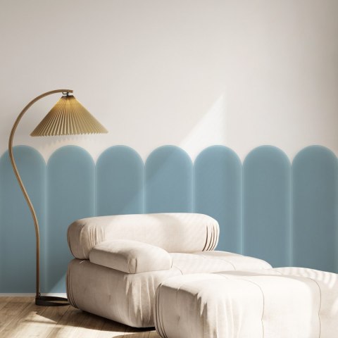 Panel Tapicerowany Magic Velvet Błękitny 20cm Panel Tapicerowany Magic Velvet Błękitny 20cm