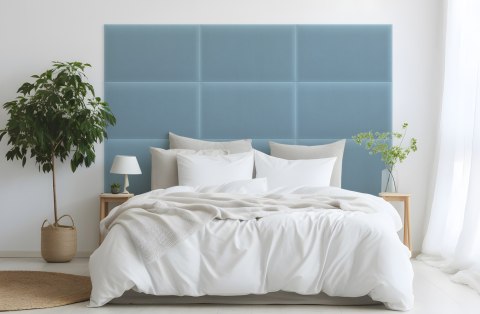 Panel Tapicerowany Magic Velvet Błękitny Panel Tapicerowany Magic Velvet Błękitny