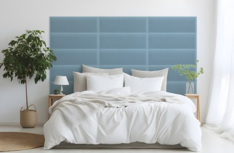 Panel Tapicerowany Magic Velvet Błękitny Panel Tapicerowany Magic Velvet Błękitny