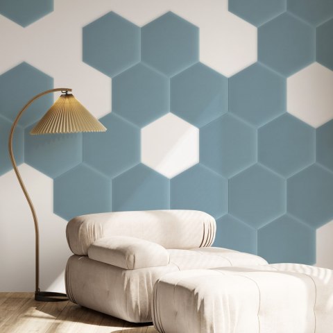 Panel Tapicerowany Magic Velvet Błękitny Panel Tapicerowany Magic Velvet Błękitny