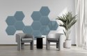 Panel Tapicerowany Magic Velvet Błękitny Panel Tapicerowany Magic Velvet Błękitny