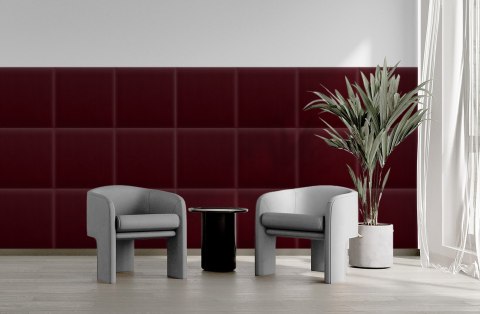Panel Tapicerowany Magic Velvet Bordowy Panel Tapicerowany Magic Velvet Bordowy