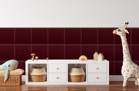 Panel Tapicerowany Magic Velvet Bordowy Panel Tapicerowany Magic Velvet Bordowy