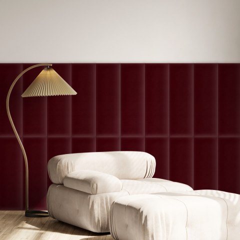 Panel Tapicerowany Magic Velvet Bordowy Panel Tapicerowany Magic Velvet Bordowy