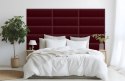 Panel Tapicerowany Magic Velvet Bordowy Panel Tapicerowany Magic Velvet Bordowy