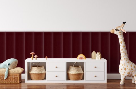Panel Tapicerowany Magic Velvet Bordowy Panel Tapicerowany Magic Velvet Bordowy