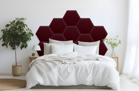 Panel Tapicerowany Magic Velvet Bordowy Panel Tapicerowany Magic Velvet Bordowy