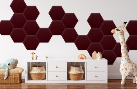 Panel Tapicerowany Magic Velvet Bordowy Panel Tapicerowany Magic Velvet Bordowy