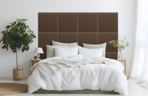 Panel Tapicerowany Magic Velvet Brązowy Panel Tapicerowany Magic Velvet Brązowy