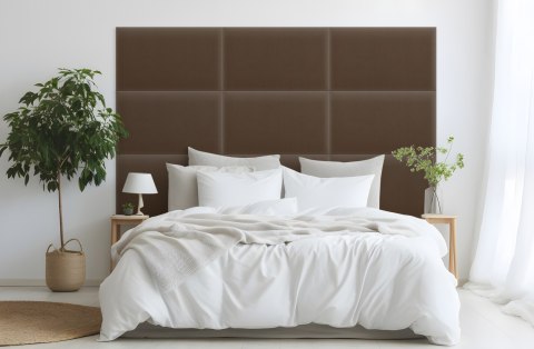 Panel Tapicerowany Magic Velvet Brązowy Panel Tapicerowany Magic Velvet Brązowy