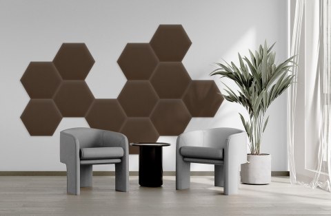 Panel Tapicerowany Magic Velvet Brązowy Panel Tapicerowany Magic Velvet Brązowy