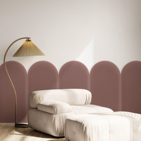 Panel Tapicerowany Magic Velvet Brudny Róż 30cm Panel Tapicerowany Magic Velvet Brudny Róż 30cm