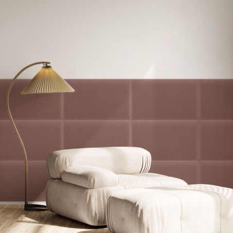 Panel Tapicerowany Magic Velvet Brudny Róż Panel Tapicerowany Magic Velvet Brudny Róż