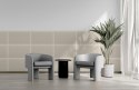 Panel Tapicerowany Magic Velvet Kremowy