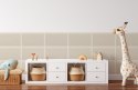 Panel Tapicerowany Magic Velvet Kremowy